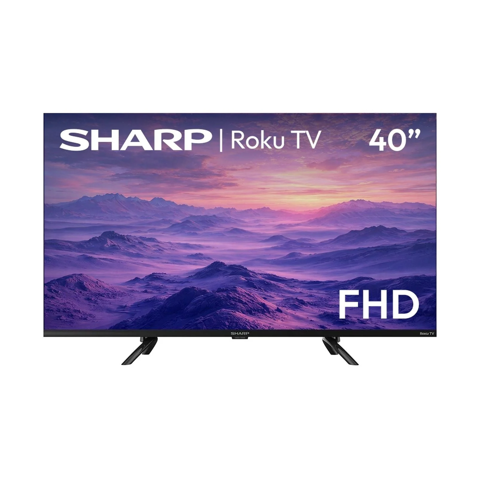 Sharp 40 Roku TV Fhd 2t