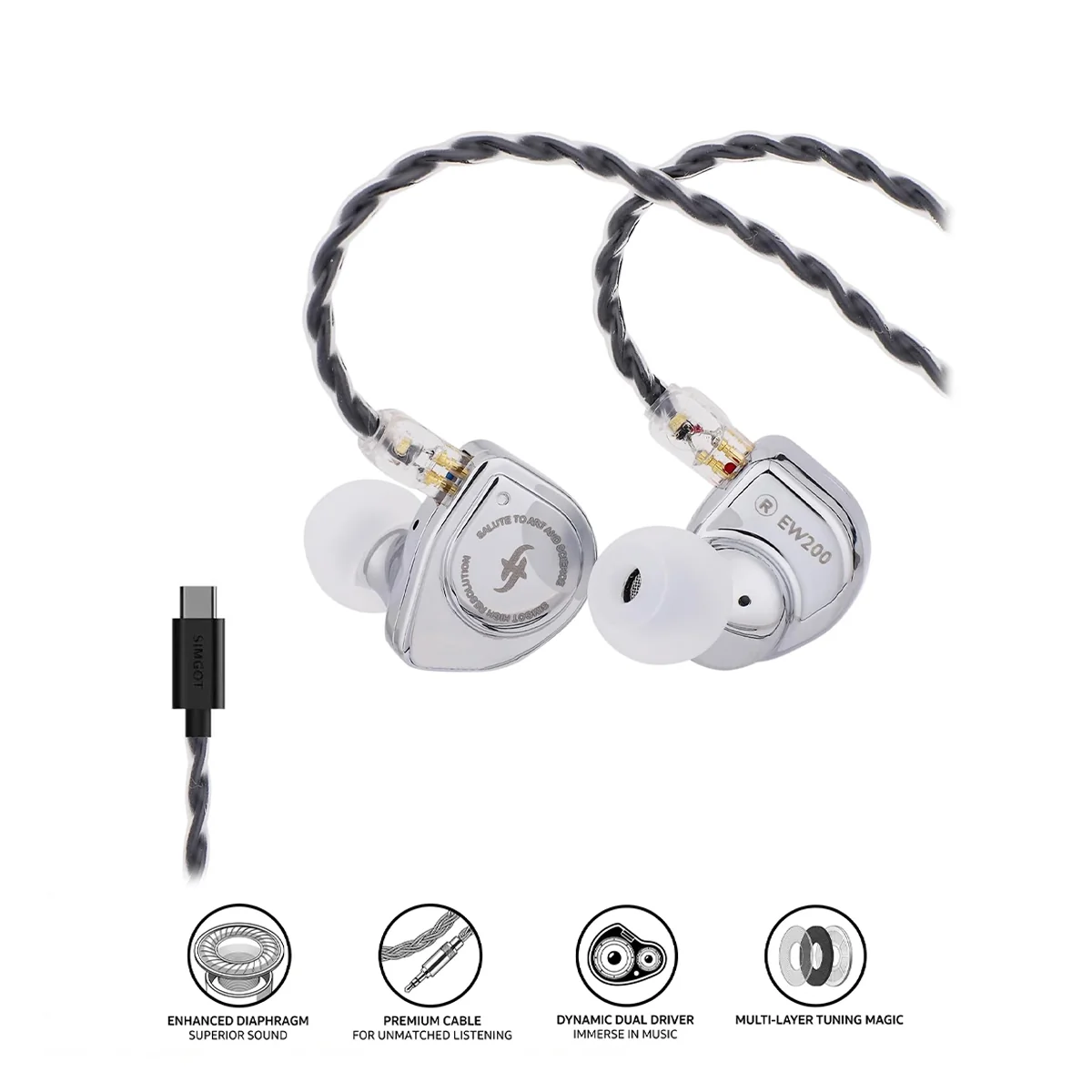 SIMGOT ew200 Dsp 10mm Scp Diaphragm