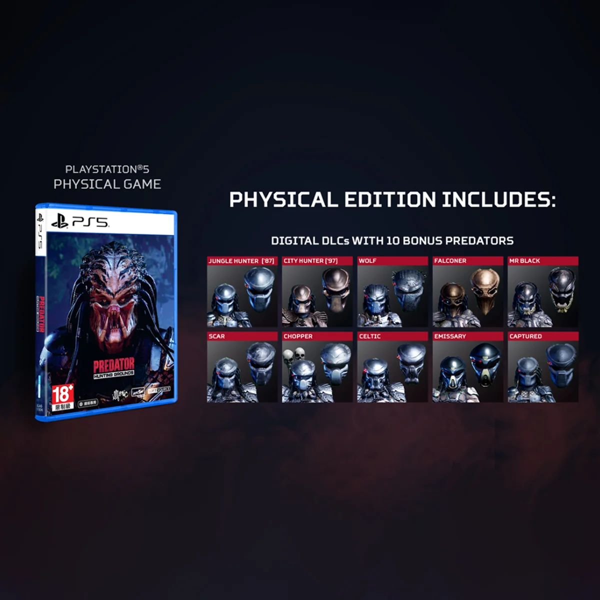 Soft Source ps5 Predator Hunting Grounds Asian Eng