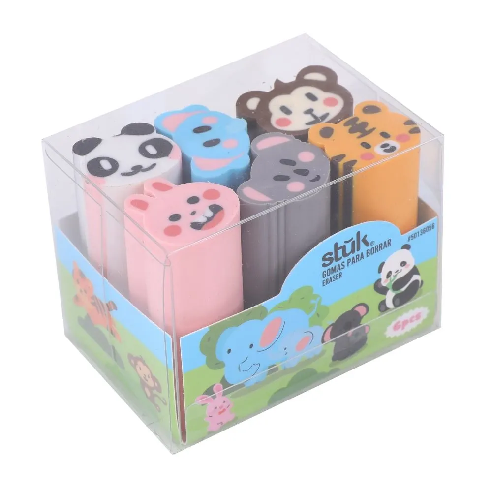 Stuk Gomas Borrar Caras Animales 6