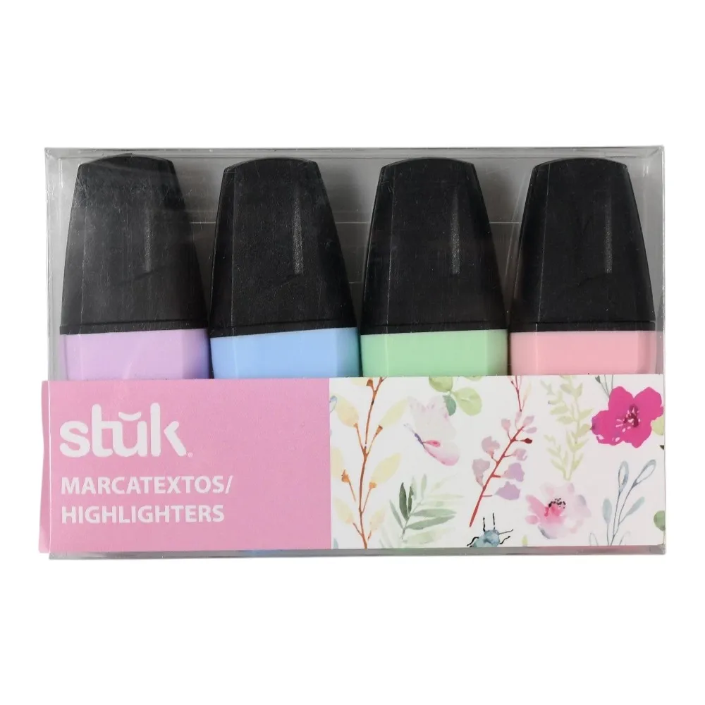 Stuk Mini Marcatextos Pastel Flores 4