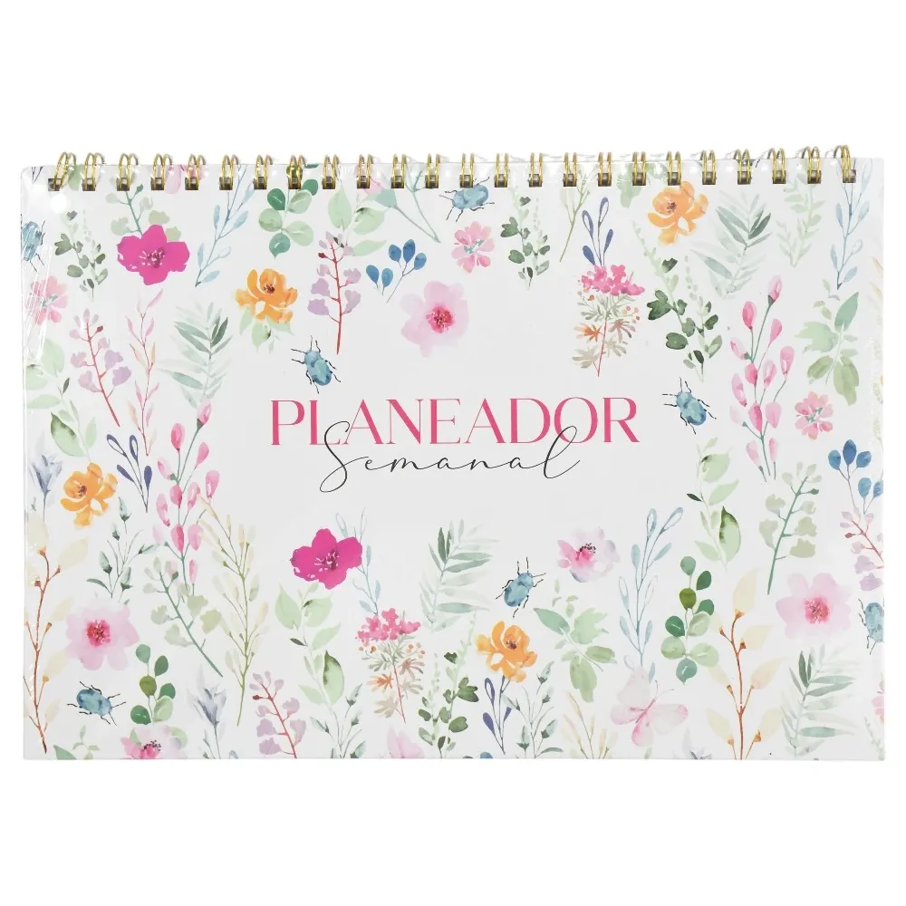 Stuk Planeador Semanal Flores 52 Hojas