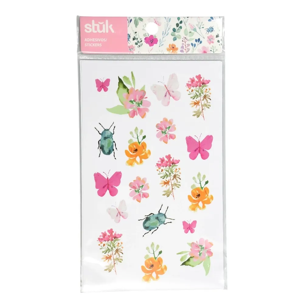 Stuk Stickers Decorativos Flores