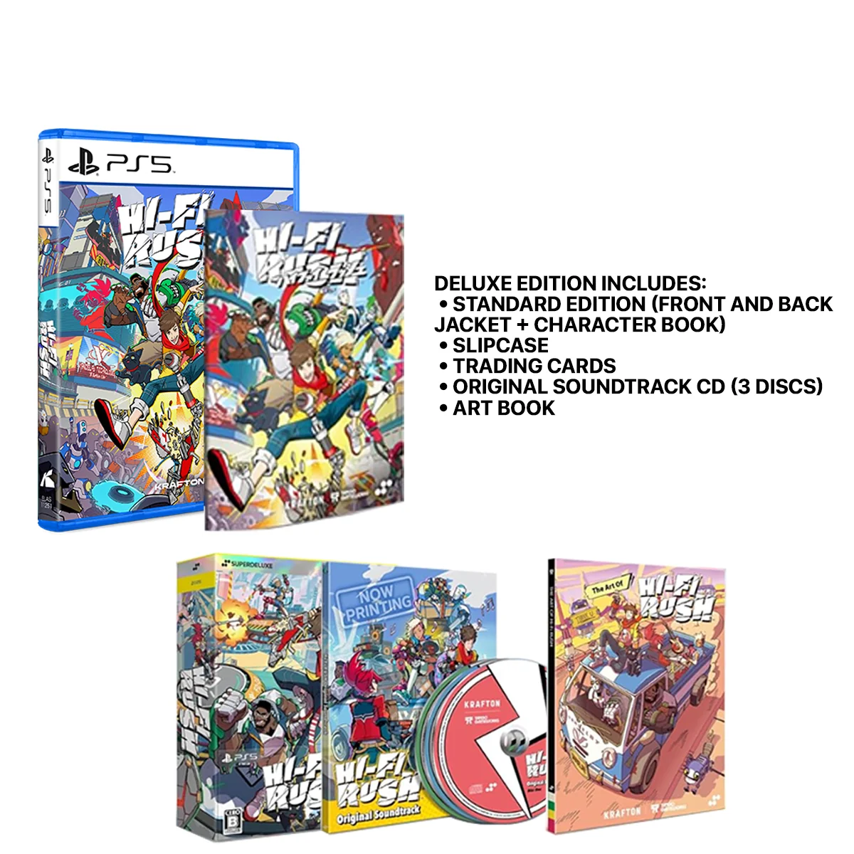 SUPERDELUXE GAMES ps5 Hi Fi Rush Deluxe Edition