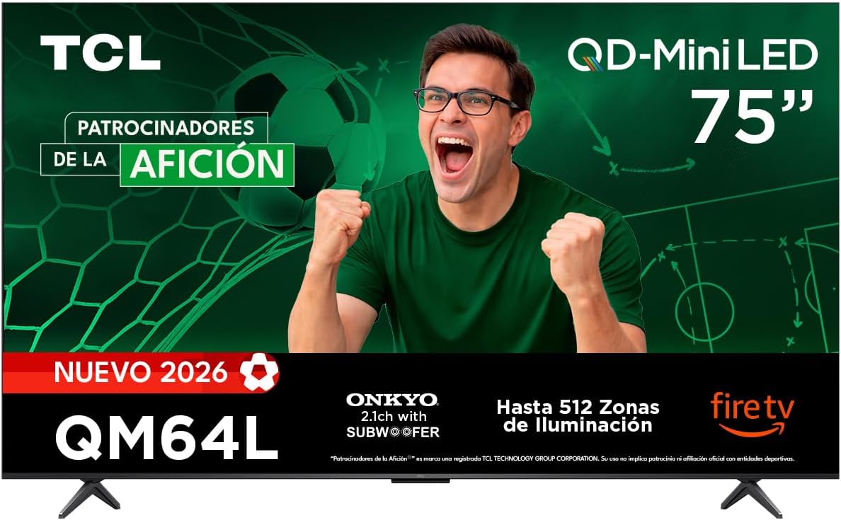 TCL 75qm64l Smart TV Pantalla 4k