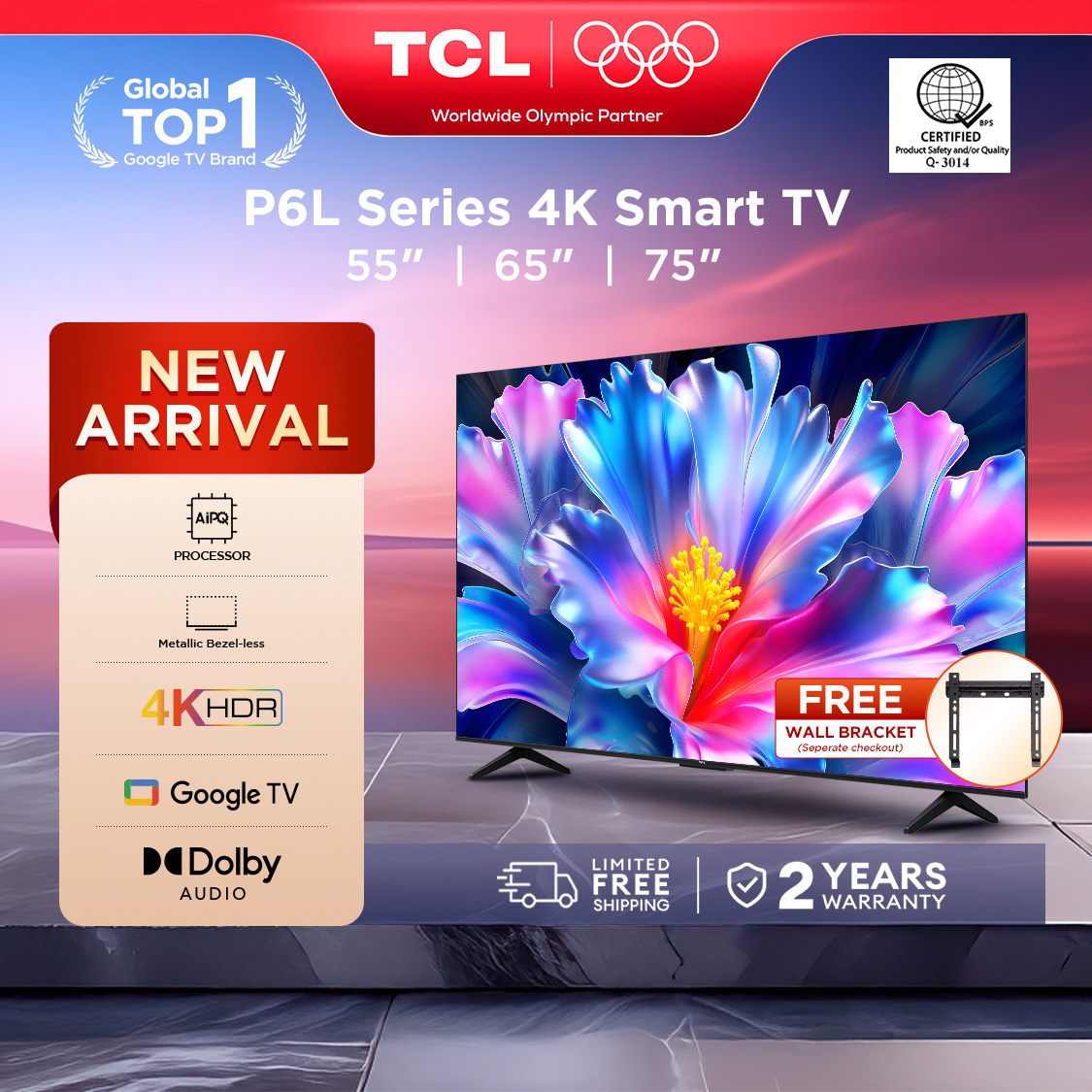TCL p6l Series 4k Hdr TV TCL p6l Series 4k Hdr TV