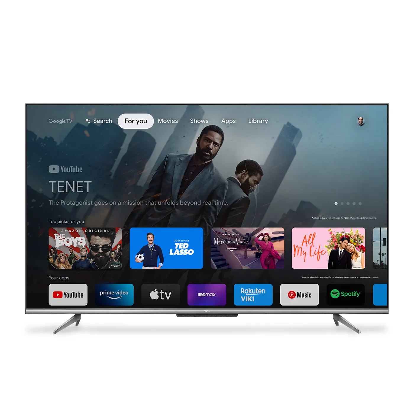 TCL Televisor Smart TV Led Uhd