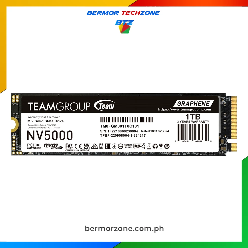TeamGroup nv5000 M 2 Pcie 4 2tb to 3tb, 960gb to 1tb