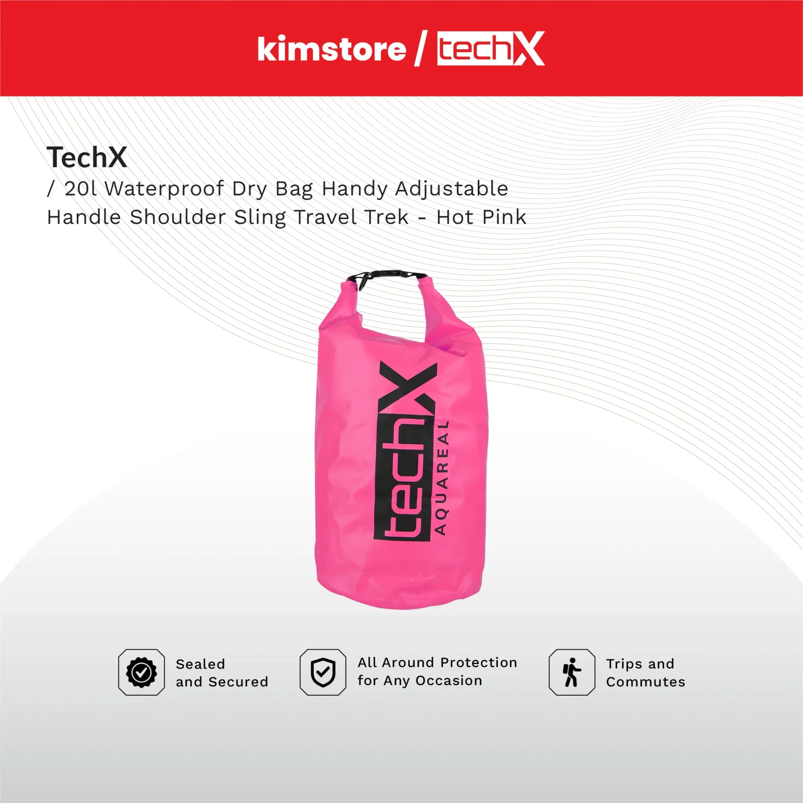 TECHX 20l Waterproof Dry Bag