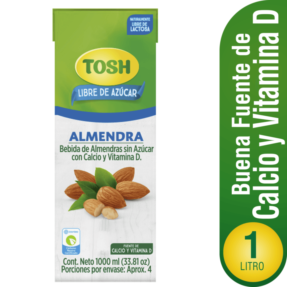 Tosh Bebida Almendra Sa 1l