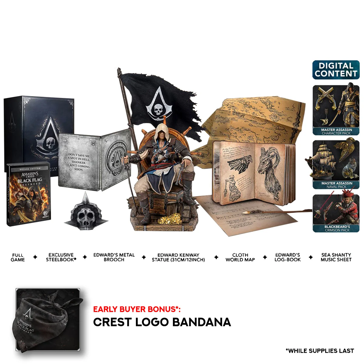 Ubisoft ps5 Assassins Creed Flag Resynced Collectors