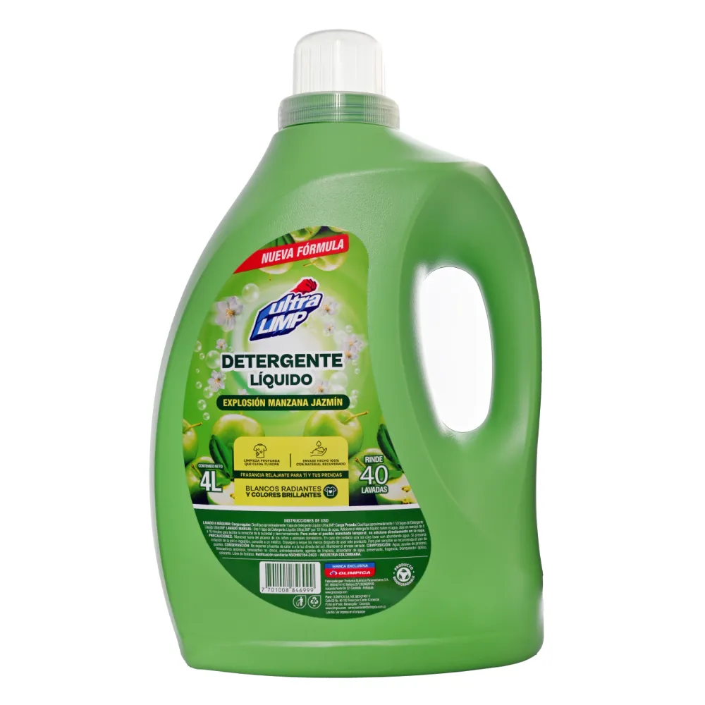 Ultralimp Deterg Liq Manzana 4l Ultralimp Deterg Liq Manzana 4l