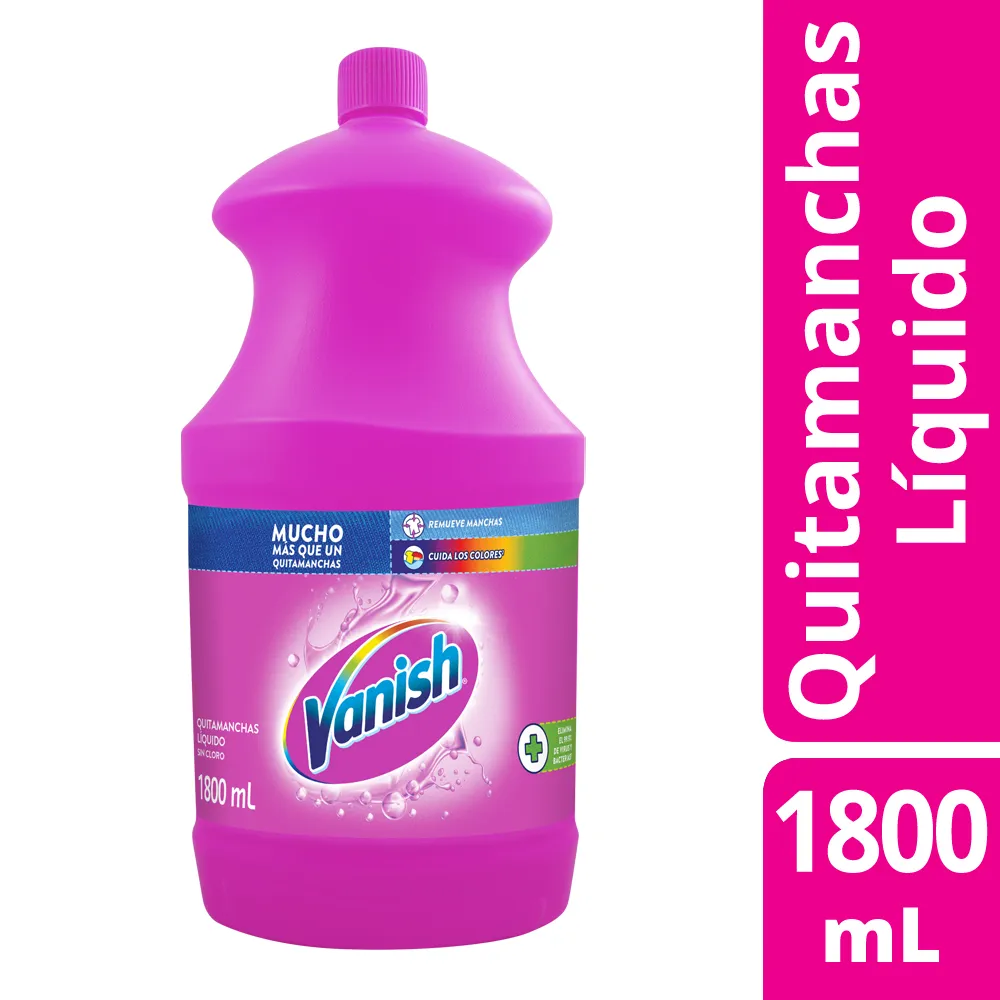 Vanish Quitamanchas Liquido 1 8l Botella