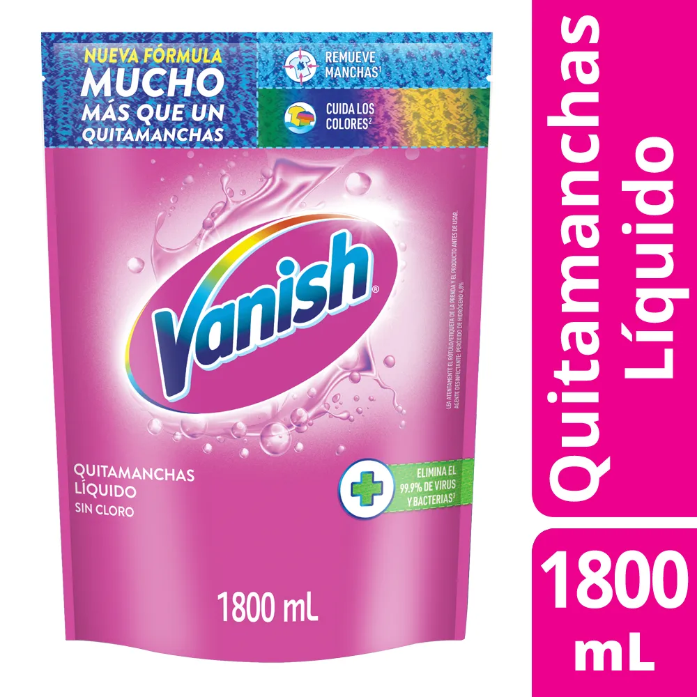 Vanish Quitamanchas Liquido 1 8l