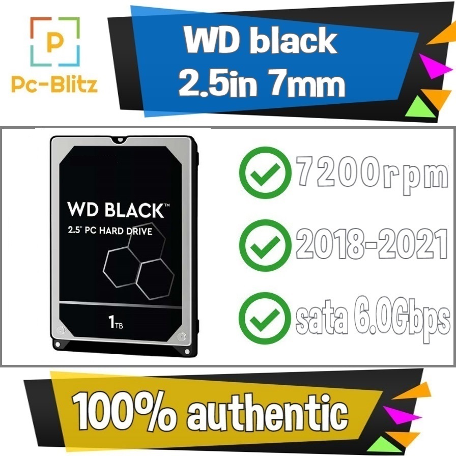 WD Hard Disk 2 5inch 7mm 1 TB