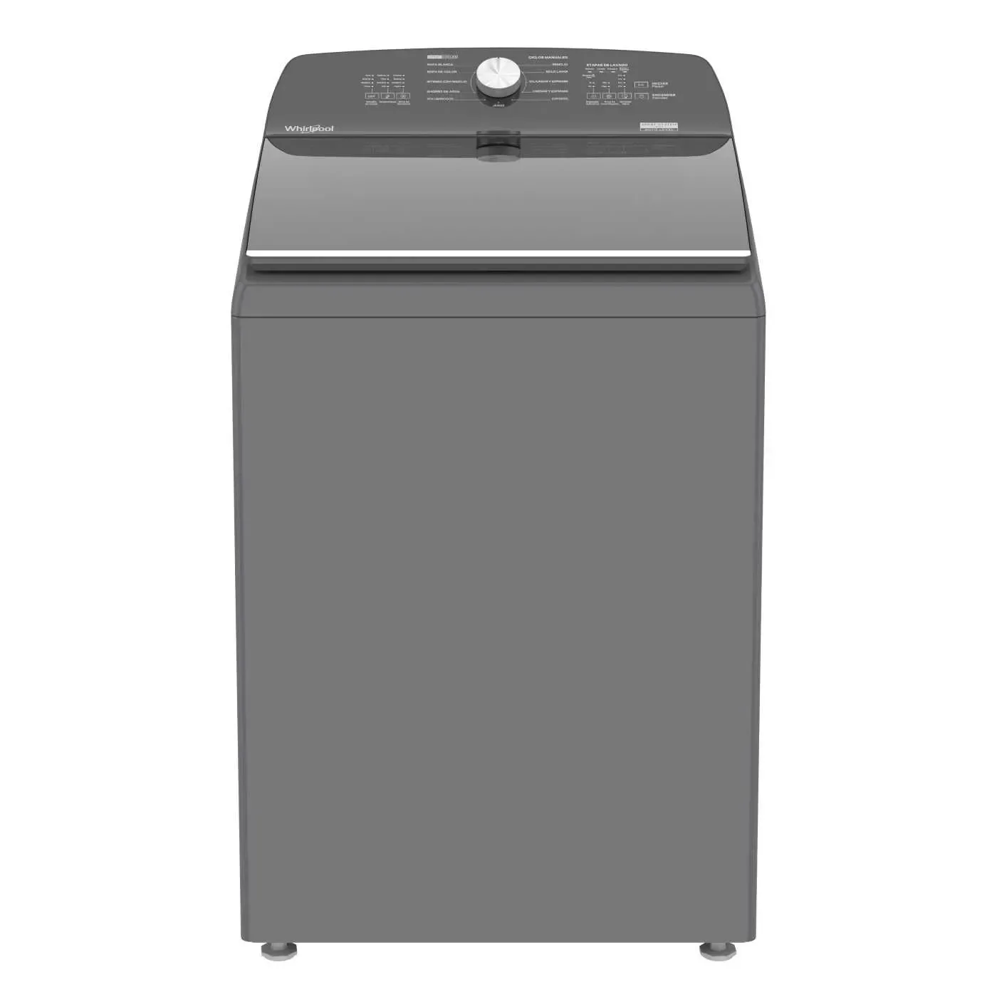 WHIRLPOOL Lavadora Carga Superior 25 Kilos 25 kilogramos WHIRLPOOL Lavadora Carga Superior 25 Kilos 25 kilogramos
