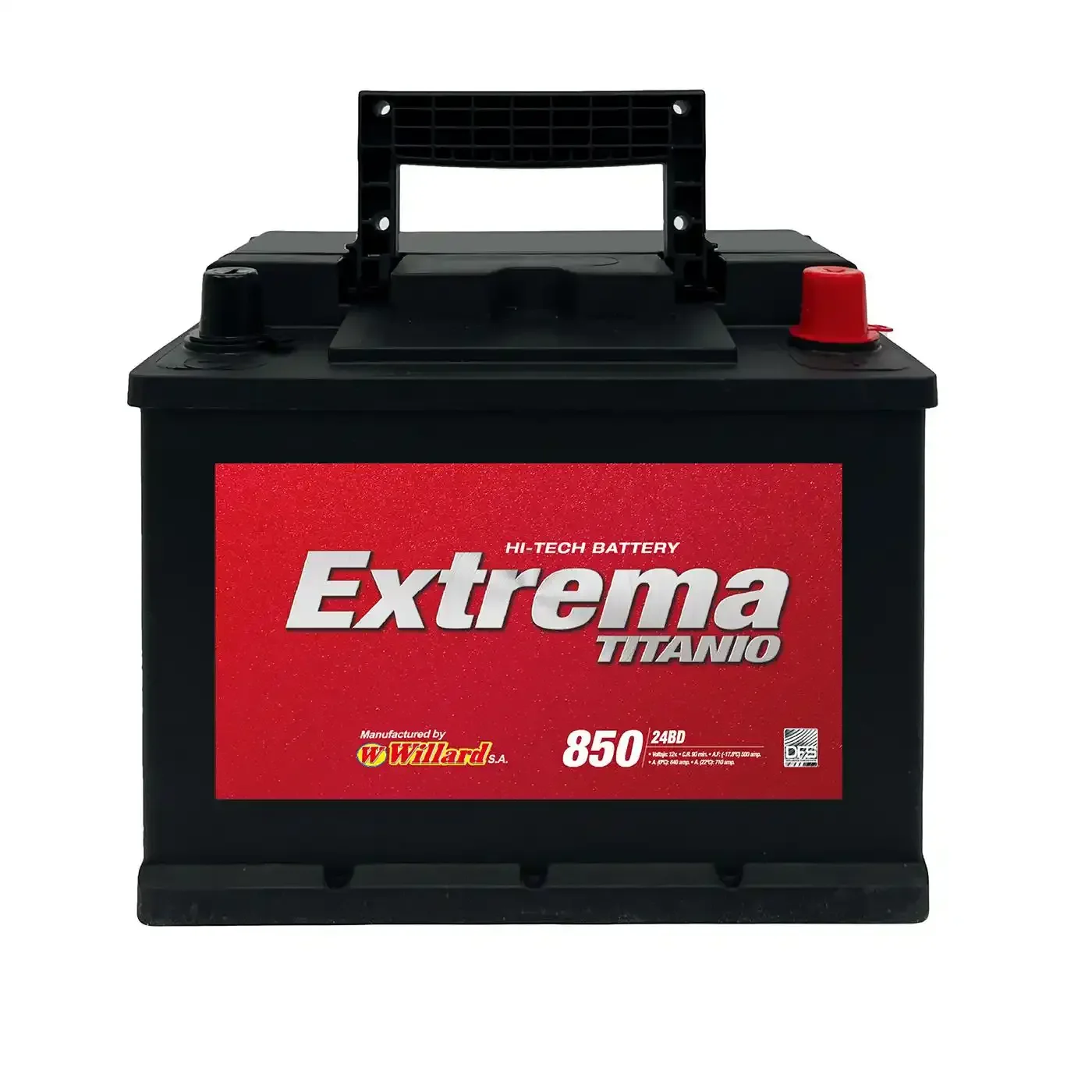 WILLARD Bateria Carro Extrema 24bd 850 90 minutos
