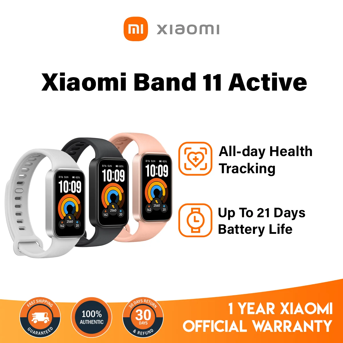 Xiaomi 【1 Year Warranty】xiaomi Band 11 Xiaomi 【1 Year Warranty】xiaomi Band 11
