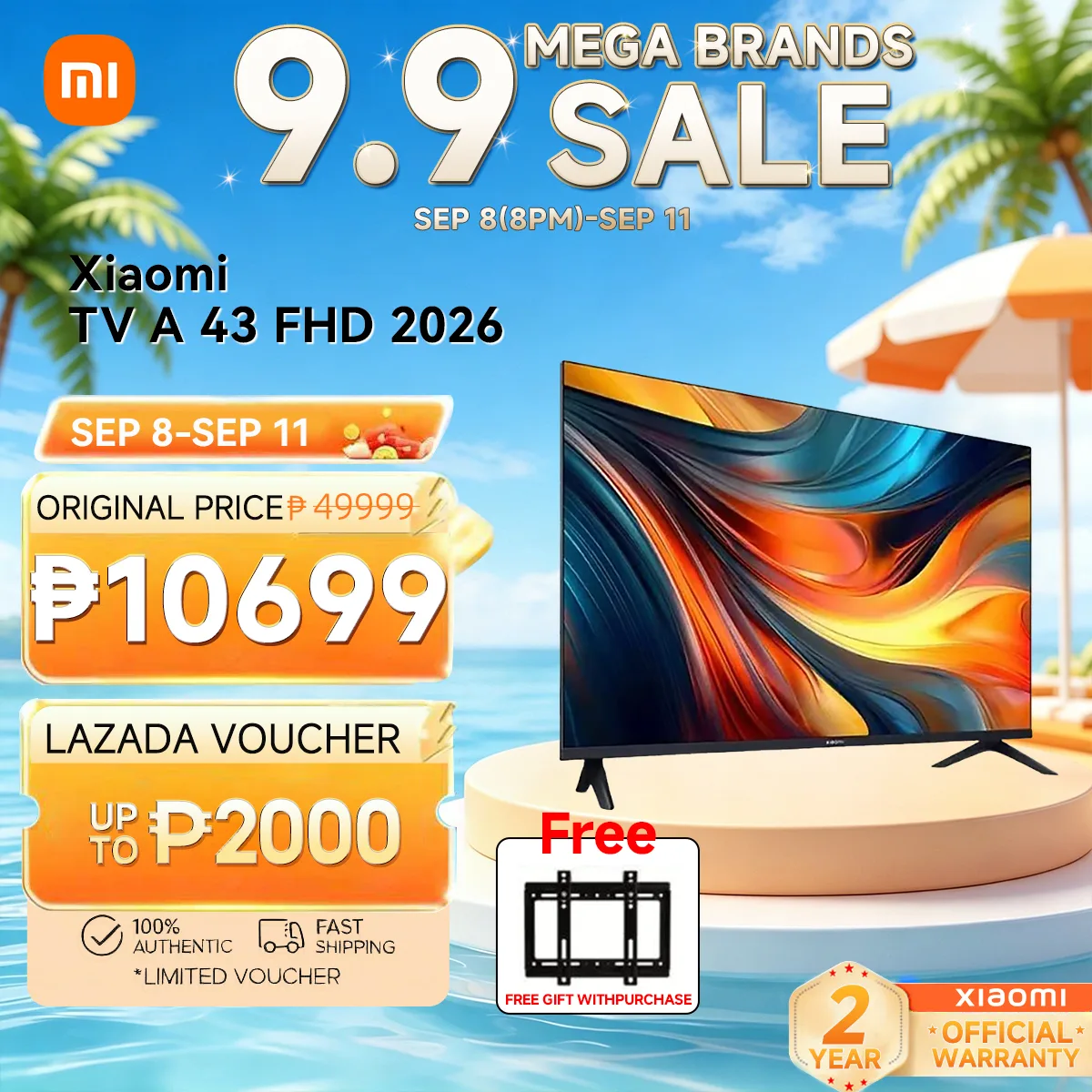 Xiaomi 【2 Year Warranty】xiaomi TV A