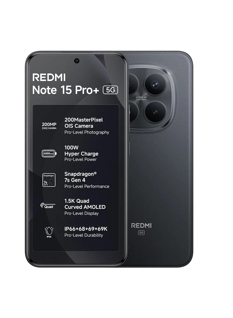 Xiaomi Redmi Note 15 Pro+ Carbon 256 GB