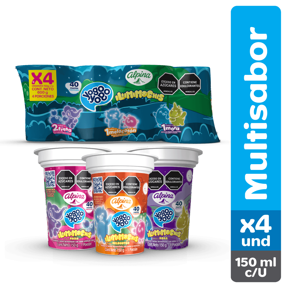 YOGO YOGO Alimento Lacteo Yogo Yogo Surtido refrigerado